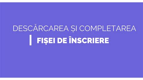 .::Inscriere online .